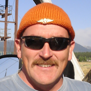 Gordy Cox helicopter pilot firefighting