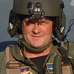 Mike McKinney is a retired LT Col now working as a civil maintenance test pilot on the V-22 Osprey.
