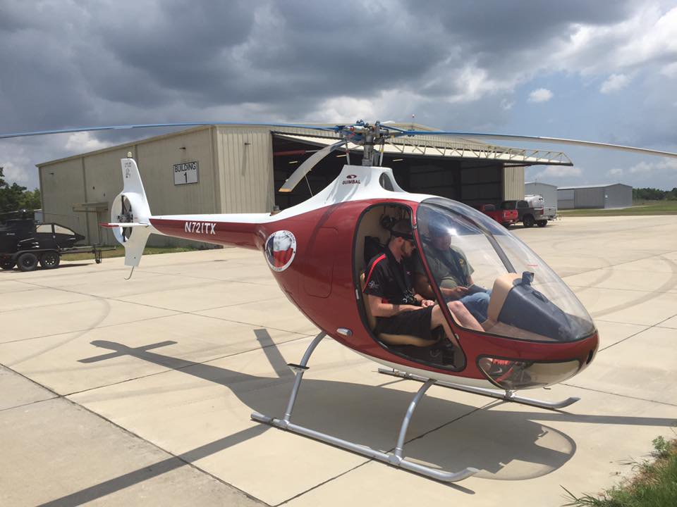 cabri on the ramp at texas rotor wing